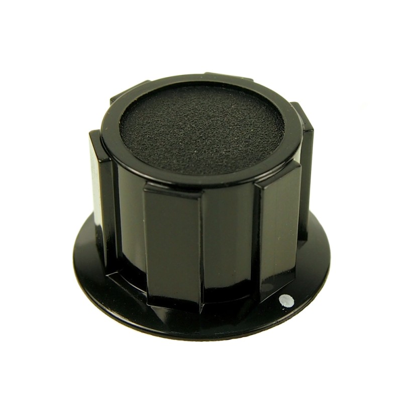 1 pcs : FC1600 - KNOB K1C BLACK 1/4' PUSH FIX MD
