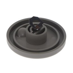 1 pcs : 11K5020-KLAG - KNOB SMOOTH 0.250' PLASTIC