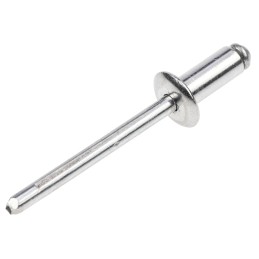 1 Bag of 100 - POP Aluminium Blind Rivet, 4.8mm