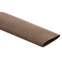 10 pcs - HellermannTyton Heat Shrink Tubing, Brown 12.7mm Sleeve Dia. x 200mm Length 3:1 Ratio, HIS-3 BAG Series