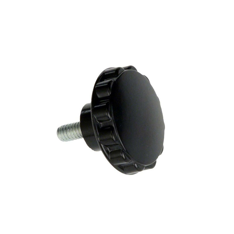 1 pcs : 3009-U - KNOB FLUTED 1/4'-20 PLASTIC