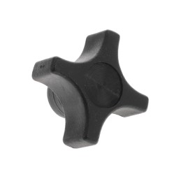1 pcs : 2825-B - KNOB 4 ARM 3/8'-16 NYLON