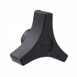 1 pcs : 3041BE - KNOB 3 ARM THERMOPLASTIC