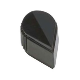 1 pcs : 8005 - KNOB KNURLED 0.250' PLASTIC