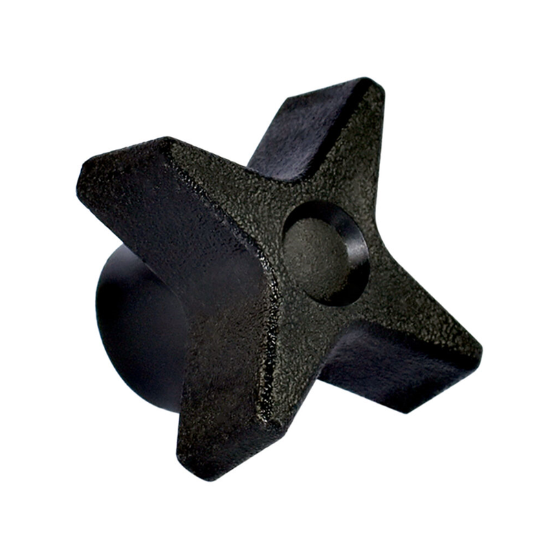 1 pcs : KN4C----4P4B-21 - CLAMPING 4 ARM KNOB 1.750 IN DIA