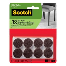 1 pcs : SP822-NA - SCOTCH ROUND FELT PADS, SP822-NA