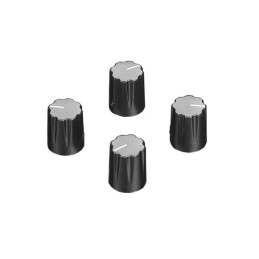 1 pcs : 5541 - BLACK MICRO POTENTIOMETER KNOB -