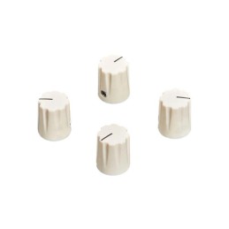 1 pcs : 5539 - CREAM MICRO POTENTIOMETER KNOB -