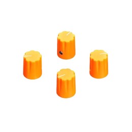 1 pcs : 5533 - ORANGE MICRO POTENTIOMETER KNOB