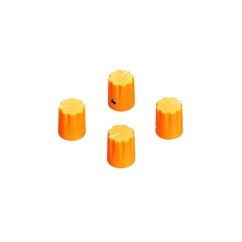 1 pcs : 5533 - ORANGE MICRO POTENTIOMETER KNOB