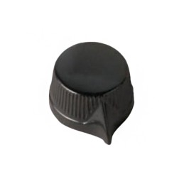 1 pcs : 1400-W - KNOB KNURLED W/SKIRT 0.253' PHEN