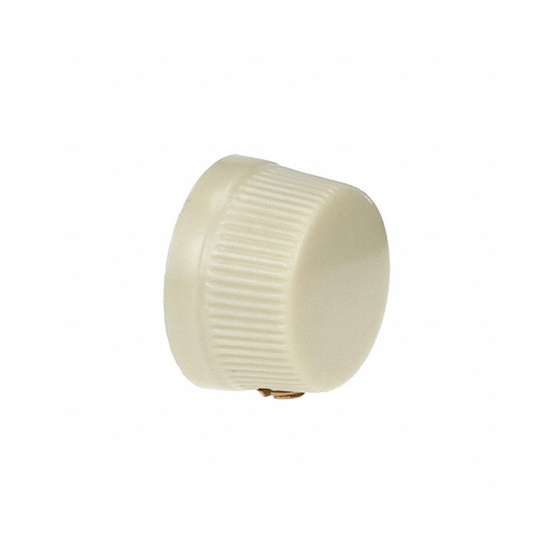 1 pcs : 1450DR - KNOB KNURLED 0.250' PLASTIC