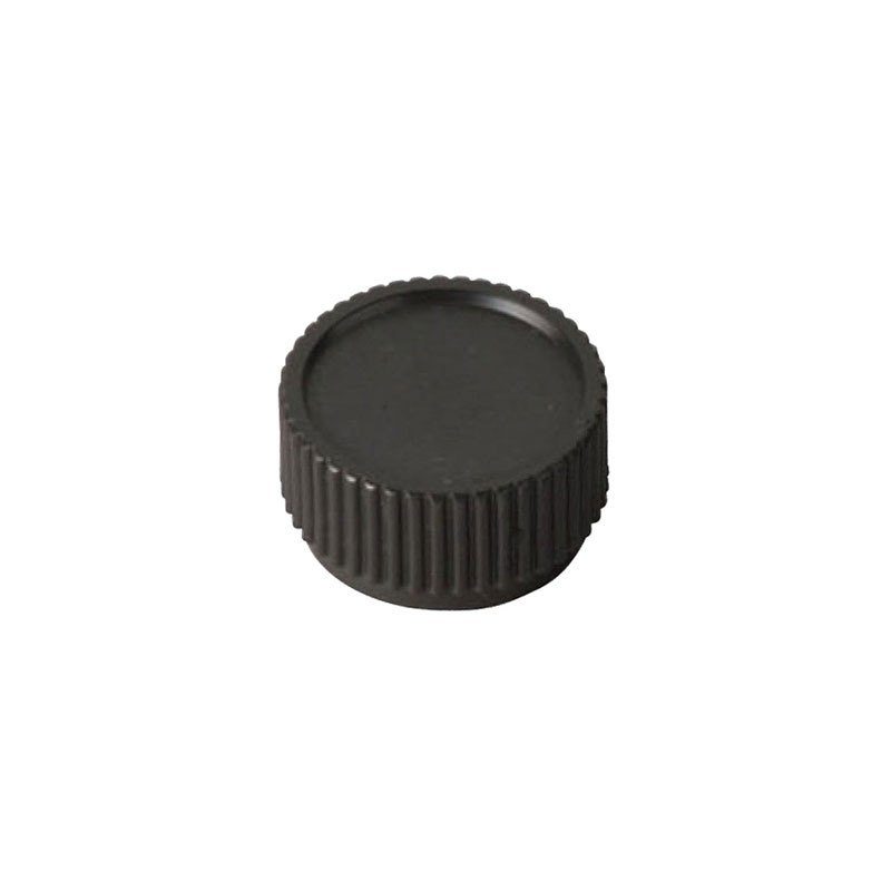 1 pcs : 8125-B - KNOB KNURLED 0.250' PLASTIC