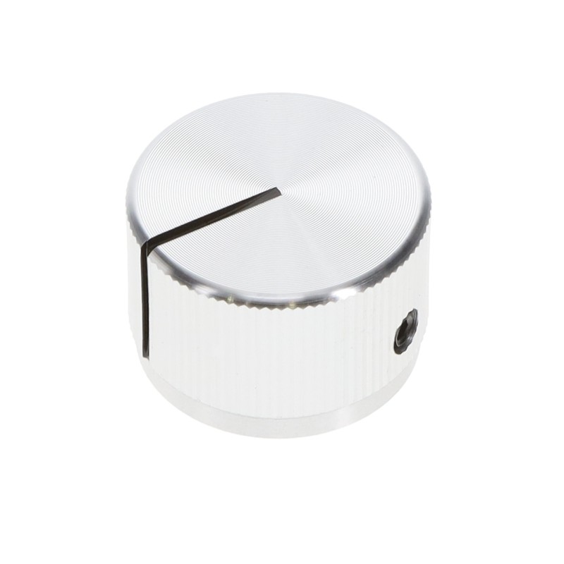 1 pcs : 420065A14 - KNOB KNURLED 0.250' METAL