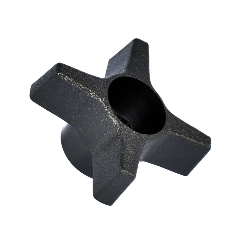 1 pcs : KNH7-HEX4P7---- - SELF-ASSEMBLY 4 ARM KNOB 2.500 I