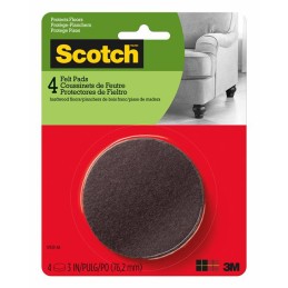 1 pcs : SP828-NA - SCOTCH ROUND FELT PADS SP828-NA,