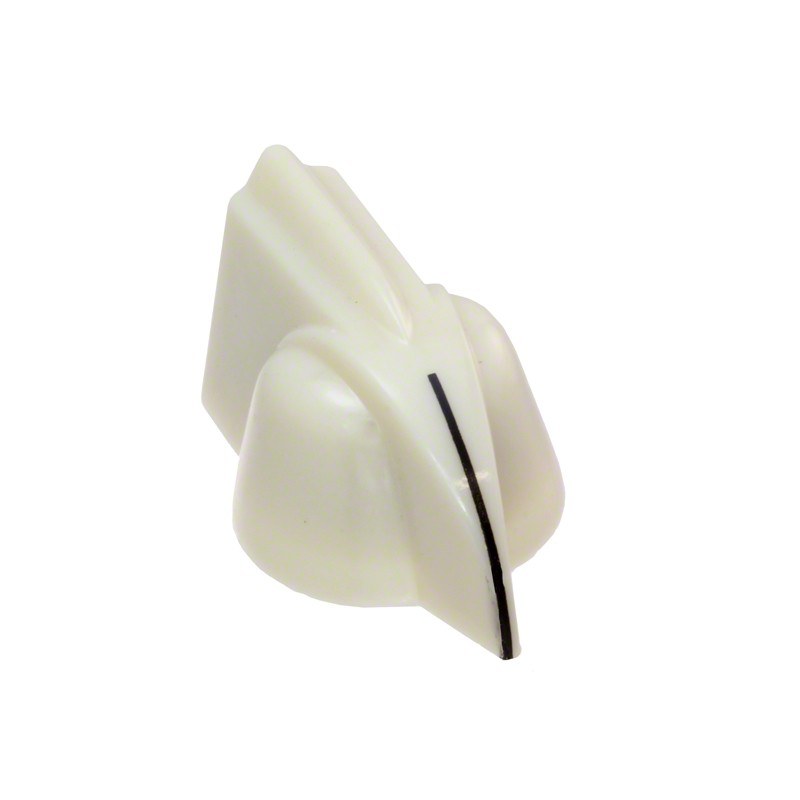 1 pcs : 2300BQ - KNOB SMOOTH 0.250' PLASTIC