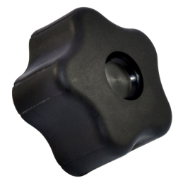 1 pcs : KN4C----R3-BS21 - CLAMPING STAR KNOB 1.570 IN DIAM