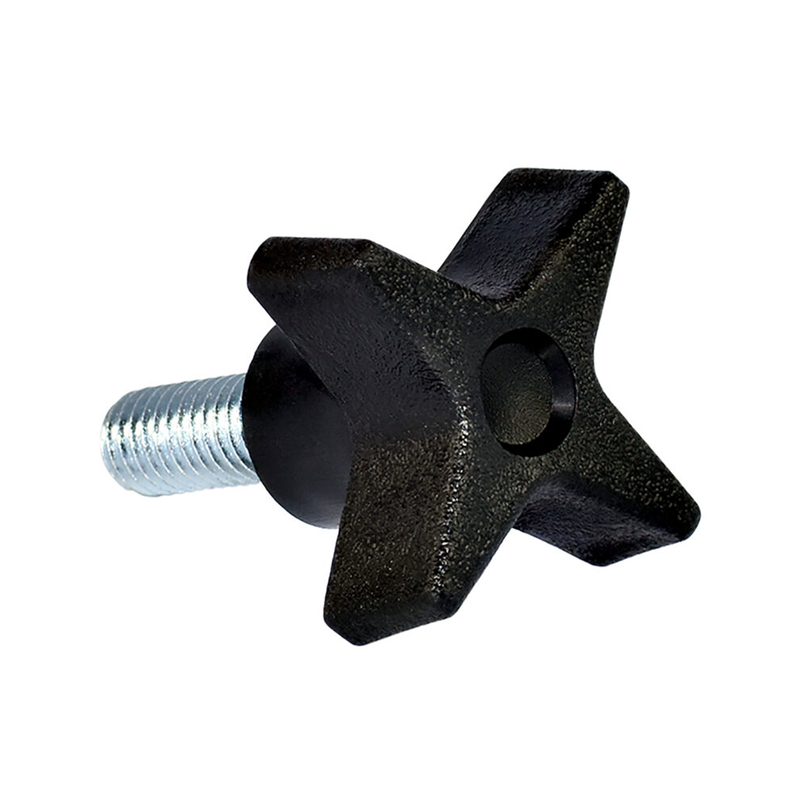 1 pcs : KN5C07504P4--21 - CLAMPING 4 ARM KNOB 1.750 IN DIA