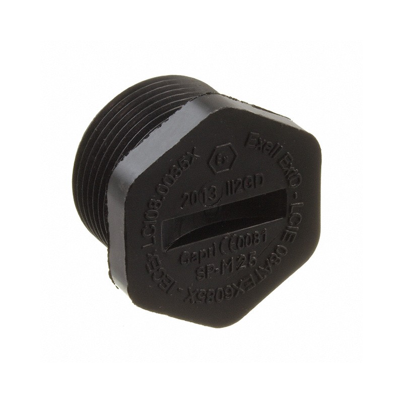 1 pcs : 1737090000 - HOLE PLUG BLANK NYLON BLACK