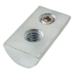 1 pcs : 3781 - 15 S ZINC 10-32 DROP-IN T-NUTW/S