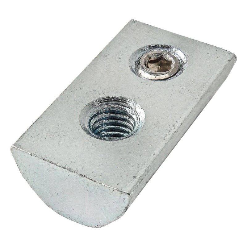 1 pcs : 3781 - 15 S ZINC 10-32 DROP-IN T-NUTW/S