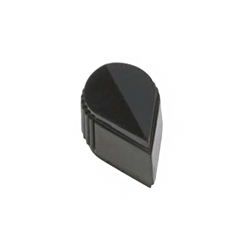 1 pcs : 8010 - KNOB KNURLED 0.250' NYLON