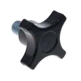 1 pcs : 2830CG - KNOB 4 ARM 1/2'-13 PHENOLIC