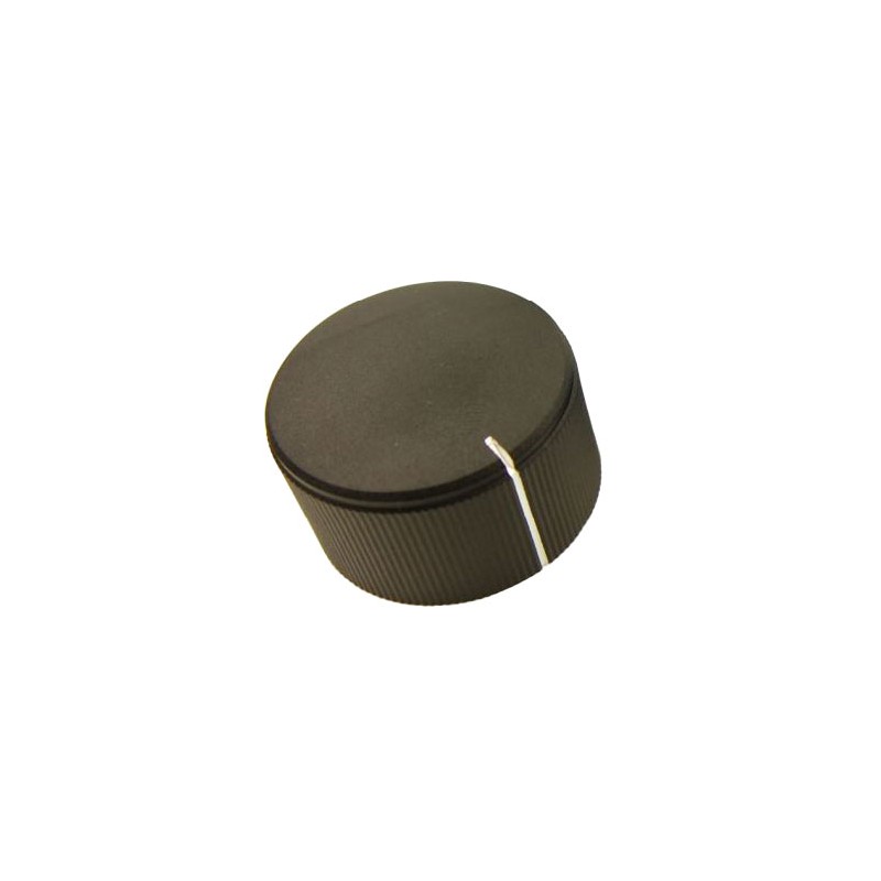 1 pcs : FC7253 - KMK25 KNOB BLACK 6MM SPLINE ML