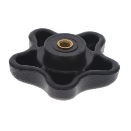 1 pcs : 2980CG - KNOB 5 ARM THERMOPLASTIC