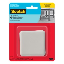 1 pcs : SP651-NA - SCOTCH SLIDERS SP651-NA, ADHESIV