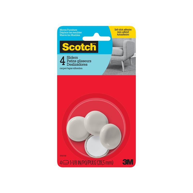 1 pcs : SP649-NA - SCOTCH SLIDERS SP649-NA, ADHESIV