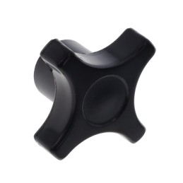 1 pcs : 2830BG - KNOB 4 ARM 1/2'-13 PHENOLIC