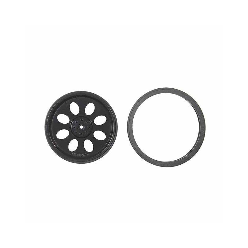 1 pcs : 28115 - ROBOT WHEEL & MOLDED TIRE