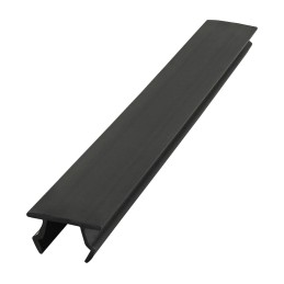 1 pcs : 2823 - 15 S ECONOMY T-SLOT COVER-BLACK