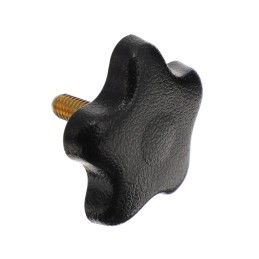 1 pcs : 2980CZ - KNOB 5 ARM THERMOPLASTIC