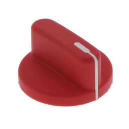 1 pcs : 1507 - KNOB SMOOTH W/SKIRT 0.343' NYLON