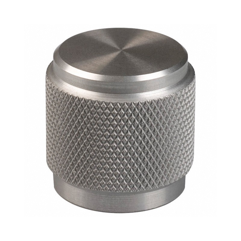1 pcs : OEDNI-63-1-5 - KNOB KNURLED 0.250' METAL