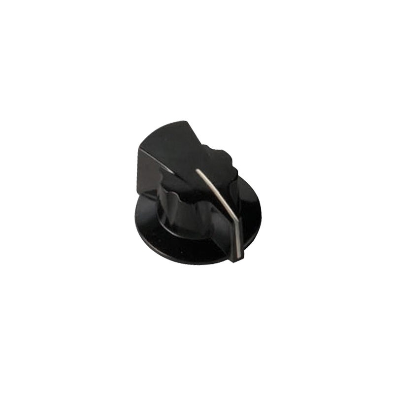 1 pcs : 1919AB - KNOB FLUTED W/SKIRT 0.250' PHEN