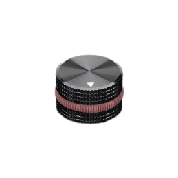 1 pcs : 2056 - KNOB KNURLED 0.236' METAL