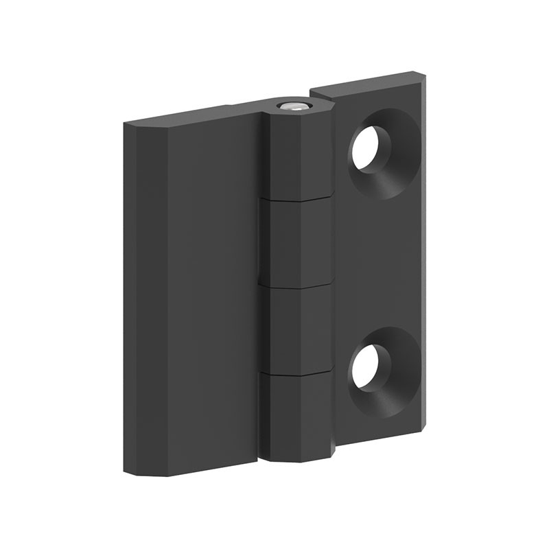 1 pcs : 299202 - LEAF HINGE 40X40 POLYMER BLACK F