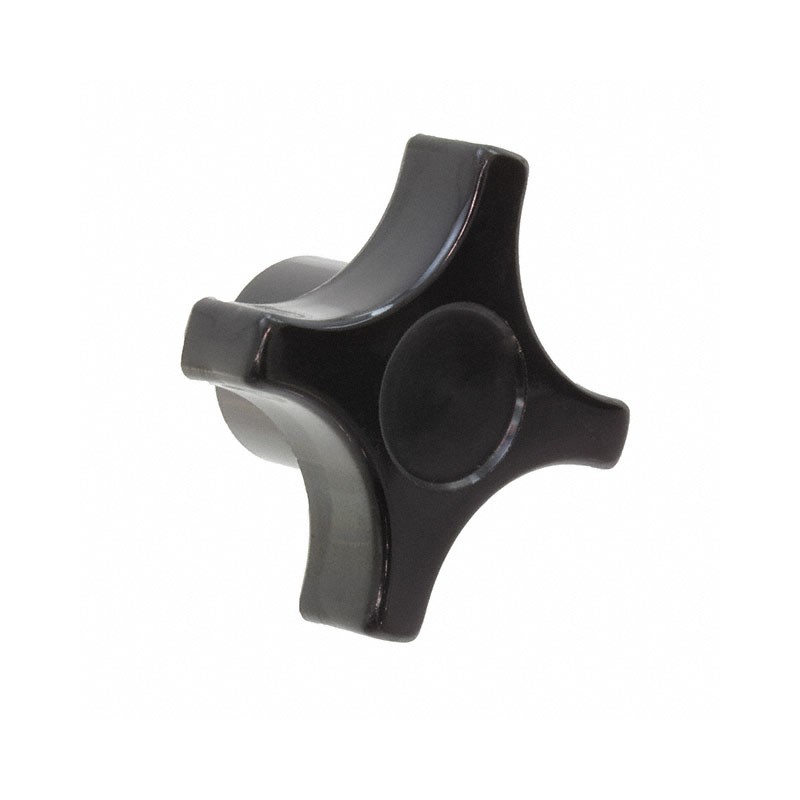 1 pcs : 2830AF - KNOB 4 ARM M10 X 1.5 PHENOLIC