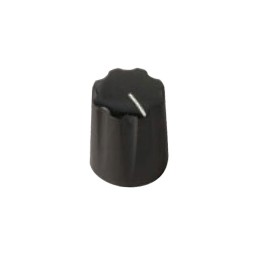 1 pcs : 1900-H - KNOB SERRATED 0.250' PHENOLIC