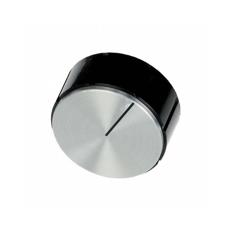 1 pcs : 1208AY - KNOB 0.250' PHENOLIC