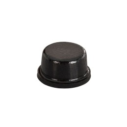 50 pcs : BS35BL05X10RP - BUMPER CYLI .375' DIA X .19' BLK