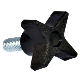 1 pcs : KN5C25004P4--21 - CLAMPING 4 ARM KNOB 1.750 IN DIA