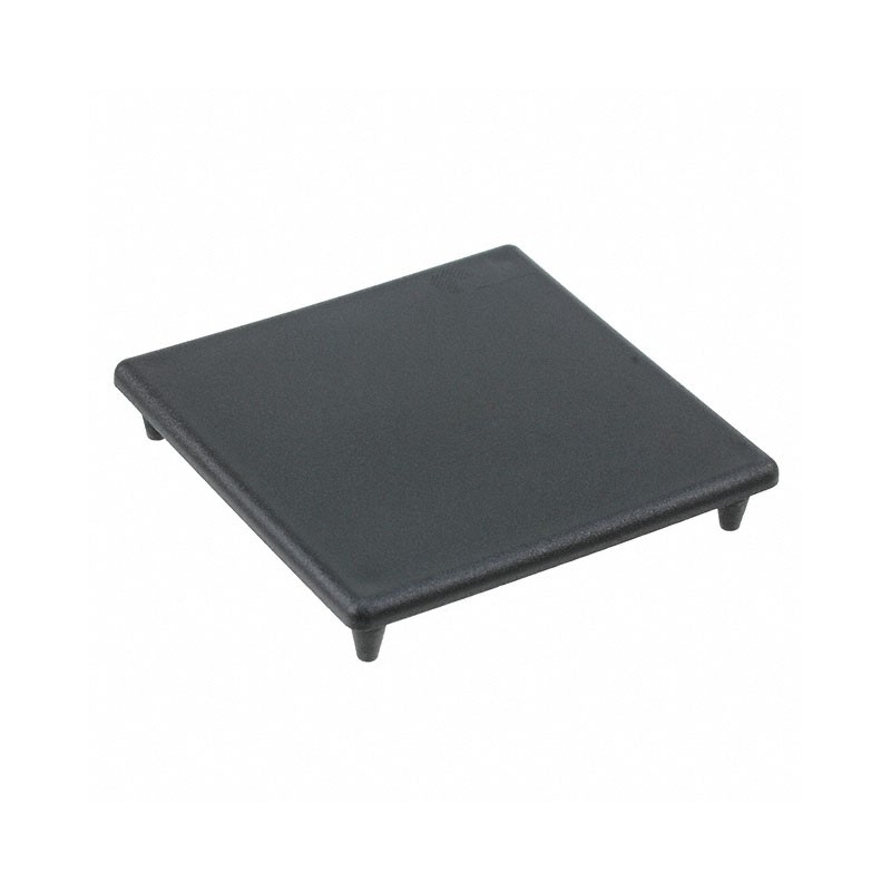 1 pcs : 4040421 - PLASTIC END CAP 80MM, BLACK