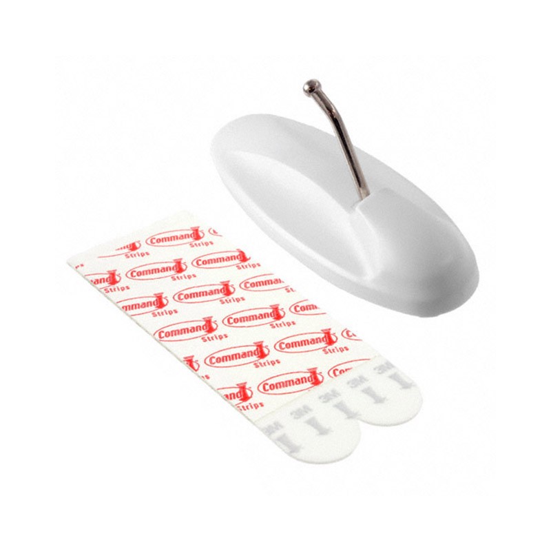 1 pcs : 17069-ES - LARGE WIRE HOOK 1 HOOK 2 STRIPS