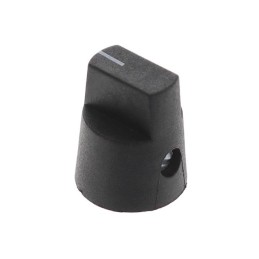 1 pcs : KX0606 - KNOB SMOOTH 0.250' PLASTIC