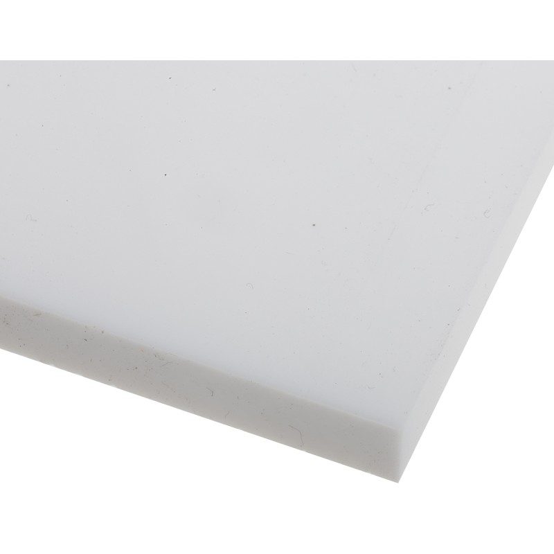 1 Lot of 1 - RS PRO White Plastic Sheet, 300mm x 300mm x 15mm